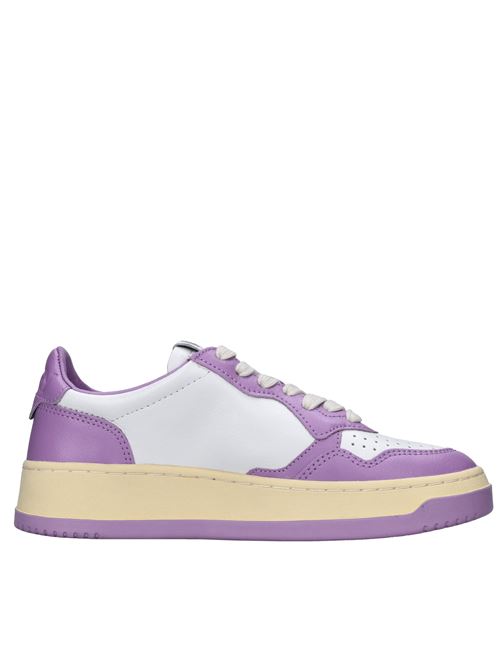 Sneakers in pelle AUTRY | AULW WB43BIANCO-LAVANDA